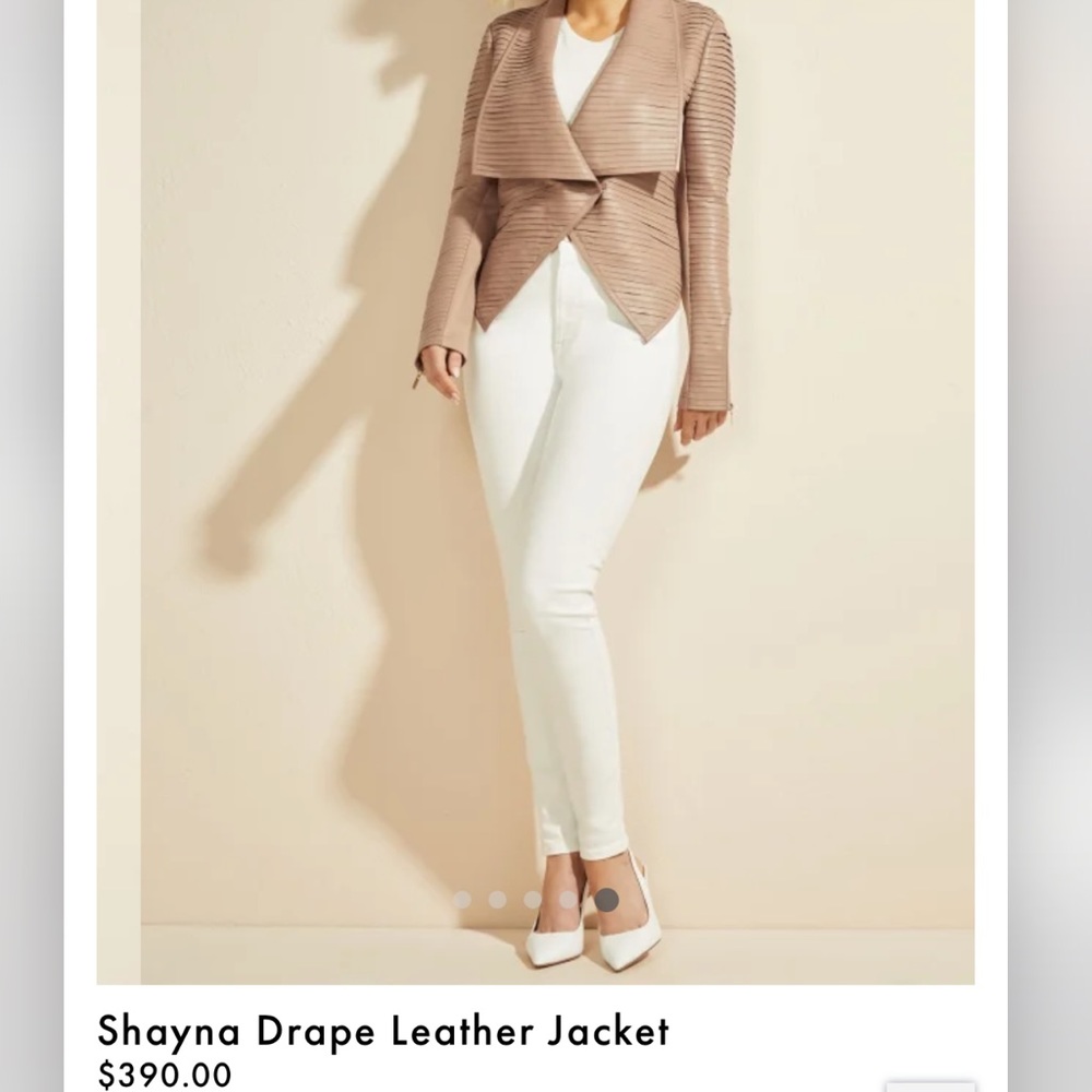 Marciano Faux Leather Jacket - Picture 14 of 14